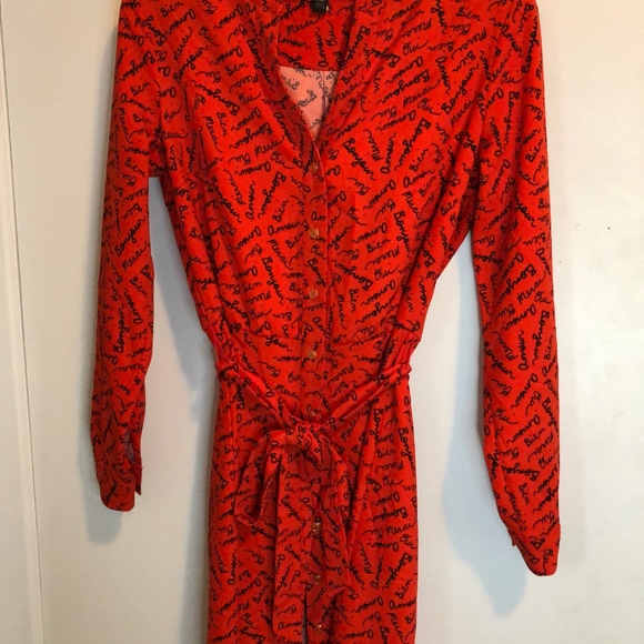 Banana Republic Button-up Printed Dress - Picture 3 of 4